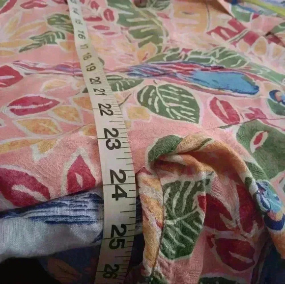 Caribbean (4) Shirts Bundle Silk blend colorful Vibrant - Picture 5 of 16